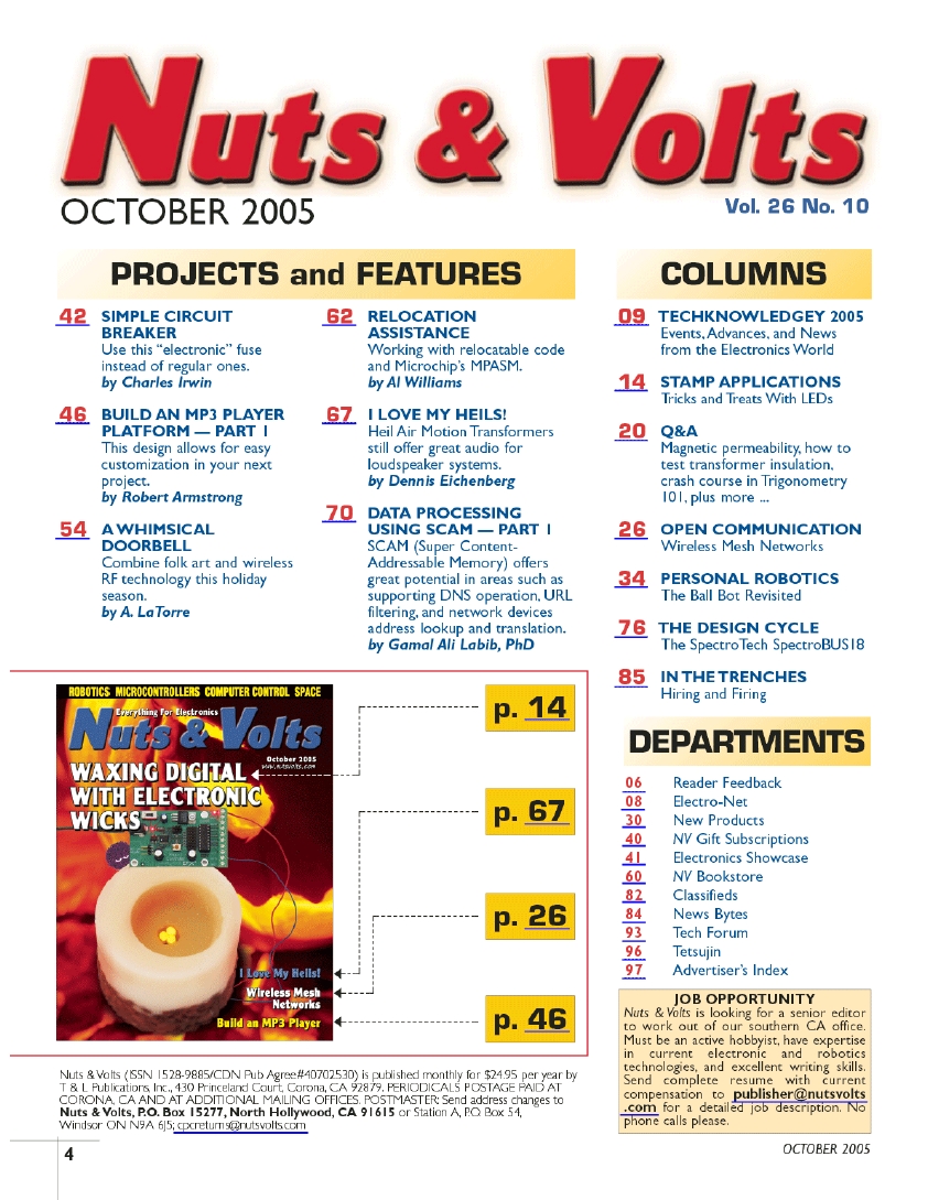 Nuts and Volts 2005-10